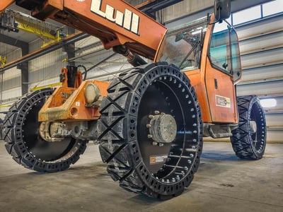 genie gth636 solid telehandler tire