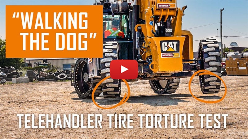 Telehandler Tire Torture Test 