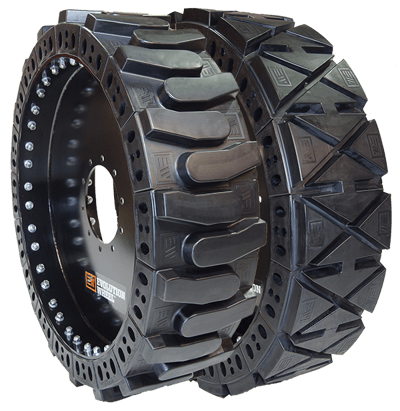 genie gth636 solid telehandler tire