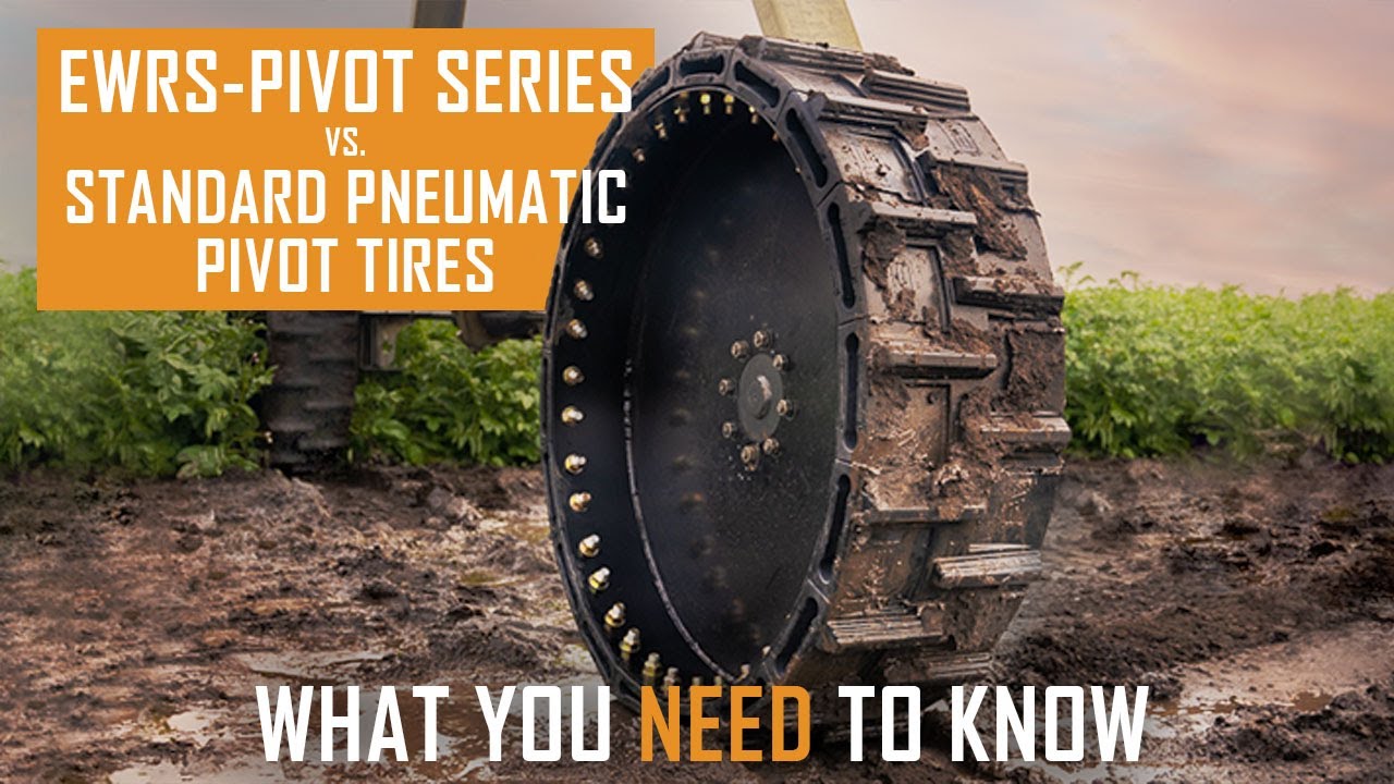 This video shows what the differences are between our pivot tires and pneumatic pivot tires.