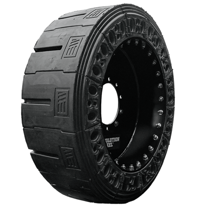 loader smooth solid tire