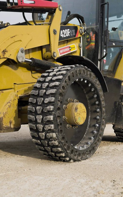 front backhoe tire