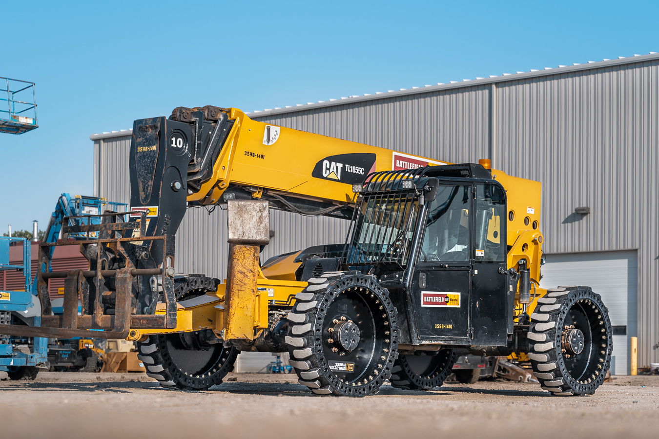 Evolution Wheel - Solid Telehandler Tire - All Terrain